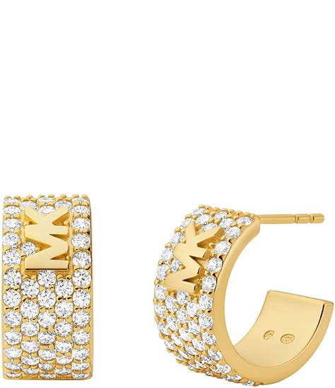 michael kors huggie earrings|michael kors where to buy.